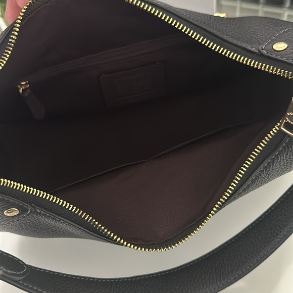 Coach Mara Hobo Black Gold - Picture 6 of 16